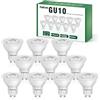 Tailcas Lampadine LED GU10 5W (10 Pezzi), Luce Bianca Calda 3000K 500LM, Fascio 38 Gradi Spotlight, Pari a Faretto Alogene da 50W, Non Dimmerabile Nessun Sfarfallio Attacco GU10