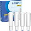 EVERSPRING Filtro acqua per macchina da caffè Compatibile Con Krups F088 Pro Aqua/compatibile con AEG/Bosch/Siemens/Nivona, 4 pezzi (Attenzione: non adatto per Jura White)