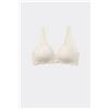 Tezenis Reggiseno Triangolo In Pizzo Riciclato Havana Donna Avorio