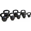 Toorx Kettlebell 10 KG - Verniciata con Base in Gomma per Allenamento Pesistica