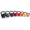 TOORX Kettlebell 6 kg finitura superficiale in vinile giallo