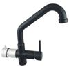 Rubinetto ForHome® 5 Vie PWP Per Acqua Depurata Rubinetto Per Depuratore (colore: Nero Opaco)
