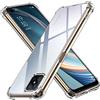 iVoler Cover per Oppo Reno4 Z 5G / Oppo Reno 4Z 5G, Custodia Trasparente per Assorbimento degli Urti con Paraurti in TPU Morbido, Sottile Morbida in Silicone TPU Protettiva Case