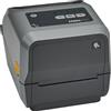 Zebra ZD621t - Stampante trasferimento termico, 203dpi, Spellicolatore, Bluetooth, Ethernet, grigia.
