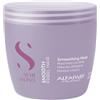 ALFAPARF SEMI DI LINO SMOOTING MASK 500 ml - Maschera districante, che dona controllo e protegge dall'effetto crespo