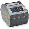 Zebra ZD621d - Stampante termica diretta, 203dpi, Spellicolatore, Display, Bluetooth, Ethernet, grigio.