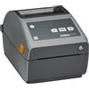 Zebra ZD621D Stampante termica diretta, 203dpi, Linerless, Bluetooth, Ethernet, WiFi, grigio.