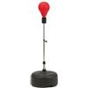 Toorx Punching ball professionale, altezza regolabile da 120 a 160 cm - Base zavorrabile con acqua o sabbia