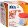Unidea CONTENITORE STERILE PER ANALISI DELLE URINE UNIDEA 120 ML