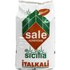 Italkali Sale di Sicilia Alimentare Grosso Kg 25 - Salgemma Naturale in cristalli purissimi