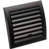 EUROPLAST Ø 100mm Griglia di Ventilazione Regolabile con Zanzariera - Griglie D'Aerazione - Plastica ABS Antracite