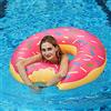 GUBOOM Salvagente Ciambella, GUBOOM Swim Ring Ciambella Gigante Ciambella Piscina Galleggiante Ciambella Gonfiabile Gigante Motivo a Ciambella per Piscina Spiaggia mare Adulti e Bambini