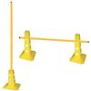 TOORX PROFESSIONAL LINE KIT 10 PALETTI AGILITY SLALOM CON BASI INCLUSE - Set Training ideale per uso interno ed esterno