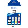 Epson Cartuccia Epson EcoTank 4-colori Multipack T 102 1x127ml/3x70ml [C13T03R640]