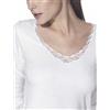 RAGNO MAGLIA SINTONIA PURE MANICA LUNGA GIROCOLLO CON PIZZO RAGNO 071859