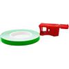 4R Quattroerre.it Wheel Stripes Strisce Fluorescenti per Cerchi Moto con Applicatore, Verde, 5 mm x 6 mt