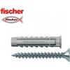 Fischer 100 Tasselli SX con vite, 6 x 30 mm, per Muro pieno e Mattone  Forato, 570021 : : Fai da te