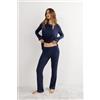 Intimissimi Pantalone Lungo In Micromodal Blu