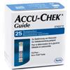 ROCHE DIABETES CARE ITALY SPA ACCU-CHEK GUIDE 25 STRIPS STRISCE PER LA MISURAZIONE DELLA GLICEMIA
