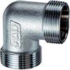 Raccordo FAR Cromato M 24x19 | Gomito Intermedio | 5360 12