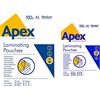 Fellowes Apex 6003501 Pouches A Finitura Lucida Formato A4, 125 Micron, Confezione Da 100 Pezzi & Pouches Per Plastificatrice, A4, 100 Pezzi