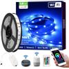Lepro LE Striscia LED 5M RGB WiFi, Strisce LED Intelligente, 16 Milioni Colori, Compatibile con Alexa/Google Home, Smart Striscia Luminosa LED con Telecomando e Controller, Solo 2.4 GHz