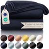 Blumtal Coperta Pile 270x230cm - Coperta Plaid divano super morbida - Coperta Divano certificata OKEO-Tex - coperta per divano - coperta invernale - coperte in pail - plaid matrimoniale - in blu mare