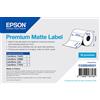 EPSON Bobina Etichette adesive in carta Premium Matte 102mm x 51mm, per inkjet