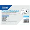 EPSON Bobina Etichette adesive in carta Premium Matte 76,2mm x 127mm, per inkjet
