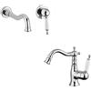 Bugnatese Oxford monocomando lavabo a parete e bidet