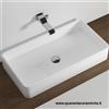 CERAMICA FLAMINIA Flaminia Miniwash lavabo sospeso o da appoggio cm 75