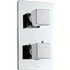 BOSSINI SPA Bossini Cube miscelatore termostatico 3 uscite cromato completo di corpo incasso