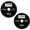 Saxton, lama in HSS per sega circolare Worx Worxsaw Bosch Makita Ryobi ecc, 85 mm, Confezione A