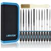 LIBRATON Lime ad Ago, Set di Lime, Lime Diamantate 13 Pezzi, per Modellare, Set di Mini Lime per Limare Metallo, Legno, Plastic