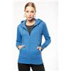 Kariban Abbigliamento personalizzate. Felpa personalizzata donna ecosostenibile con cappuccio e zip - Kariban personalizzate o neutre