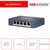Hikvision DS-3E0505HP-E - DS-3E0505HP-E - HIKVISION - Switch di rete non gestionabile - 5 Porte Gigabit - 1 Porta Hi-PoE