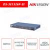 Hikvision DS-3E1326P-SI - Switch Fast Ethernet Hikvision 24 porte PoE+2 Gigabit