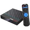 TUREWELL Android Box, T95 Max+ Android 9.0 TV Box 4GB RAM 32GB ROM Amlogic S905X3 Box TV 3D 8K BT4.0 2.4G/5.0GHz Dual-Band WiFi