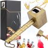 Oneroomone Apribottiglie del Martello di Thor, Beer Bottle Opener, per BBQ Bar Party Camping Beer and Families (Bronzo)