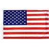 Domina Pubblicità Bandiera USA 100 x 70cm in Tessuto Nautico Antivento da 115g/m², Bandiera Stati Uniti 70x100, Bandiera Americana 100x70cm con Cordino, Doppia Cucitura perimetrale e fettuccia di Rinforzo