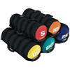 TOORX PROFESSIONAL LINE POWER BAG 15 KG Sacca Appesantita colore antracite / giallo con 6 Impugnature Ideale per Crossfit e Functional Training