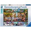 RAVENSBURGER 16652 PUZZLE DA 2000 PZ. ANIMALI SELVATICI