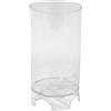 Rayher Stampo per Candele, A Cilindro, Piatto, Alt. 10,5 Cm, Ø 6 Cm, Busta 1 Pz, 3117200