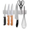 Ninonly Barra Magnetica per Coltelli 25cm(10inch) Portacoltelli Magnetico in Acciaio Inox per Deporre i Coltelli da Cucina, Gli Utensili in Metallo, Installare con o Senza Viti