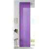 Gardinenbox 85600N - Set di 1 tenda a pannello, in microfibra, divisorio, 245 x 60 cm (altezza x larghezza), colore viola opaco
