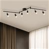 Bojim Lampadario da Soffitto Luce Bianco 6W, Plafoniera con 4