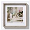 walther design Grigia 40 x 40 cm con passe-partout, Cornice in Legno Stoccolma EA444D