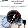Manometro Co2 di ricambio Ø40 0-10,0 Bar BSP 1/8 (bassa pressione)
