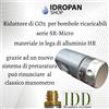 SR-Micro riduttore di pressione CO2 per bombole con attacco ACME