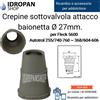Ricambio Addolcitore Crepine sotto valvola attacco baionetta Ø 27mm. per Fleck e Autotrol